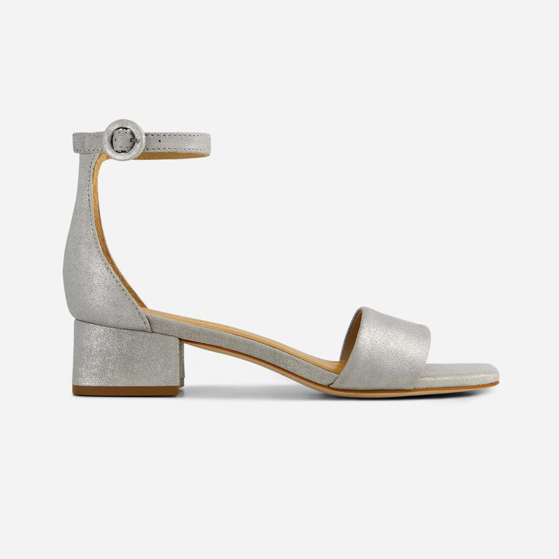 Jalena Low Heel Sandal