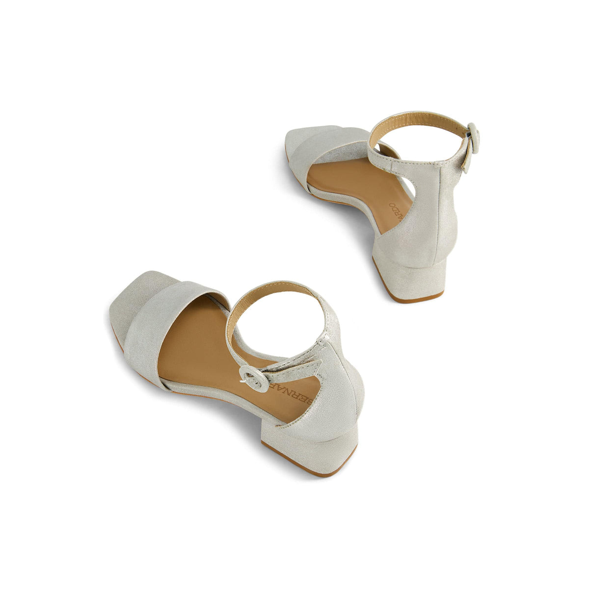 Jalena Low Heel Sandal