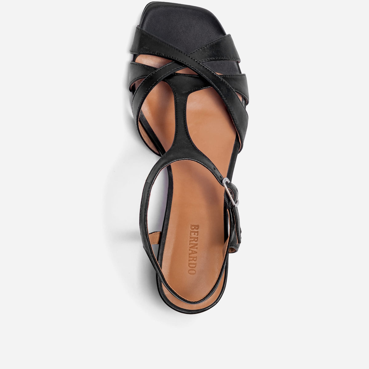 Jean Low Heel Sandal