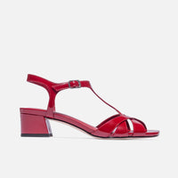 Jean Low Heel Sandal