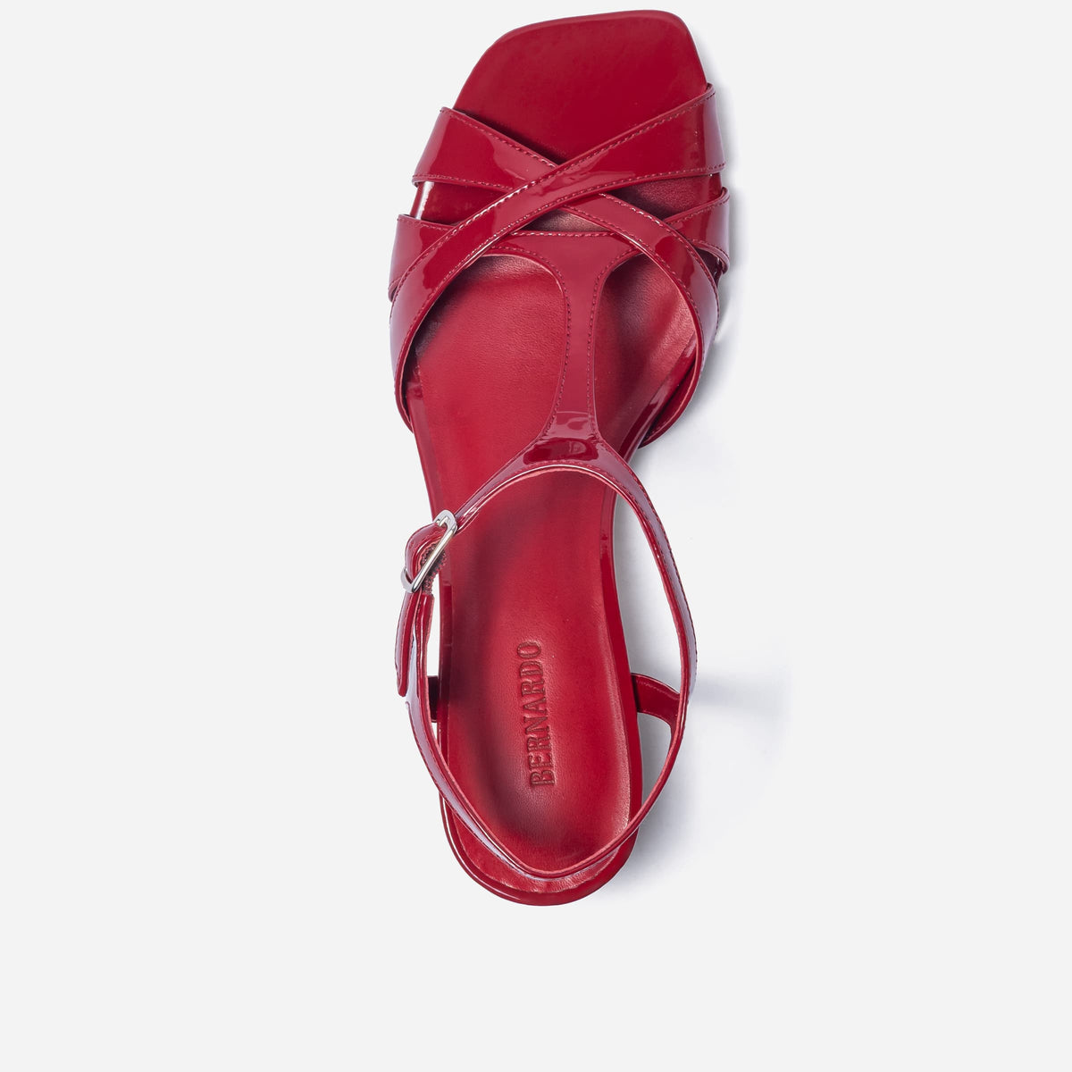 Jean Low Heel Sandal