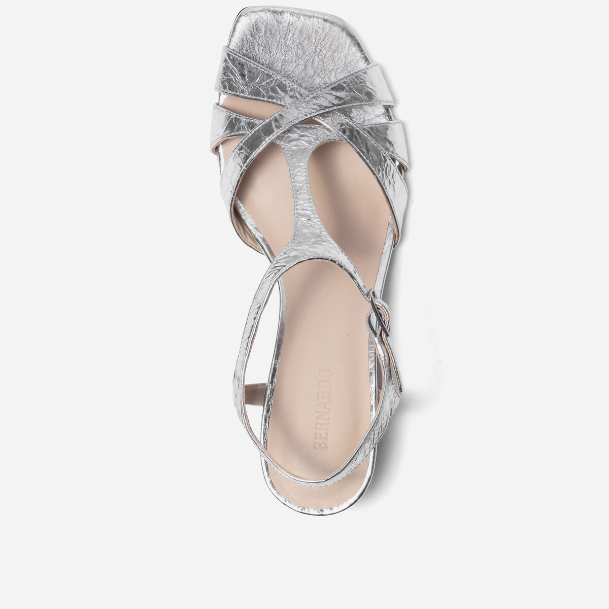 Jean Low Heel Sandal