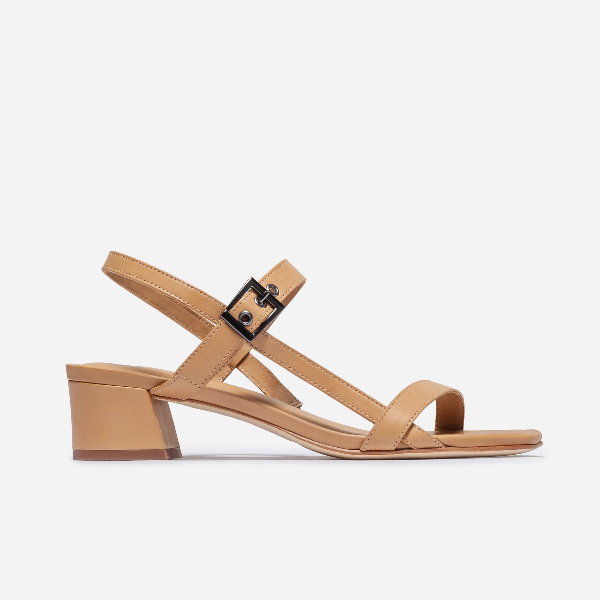 Jinji Low Heel Sandal