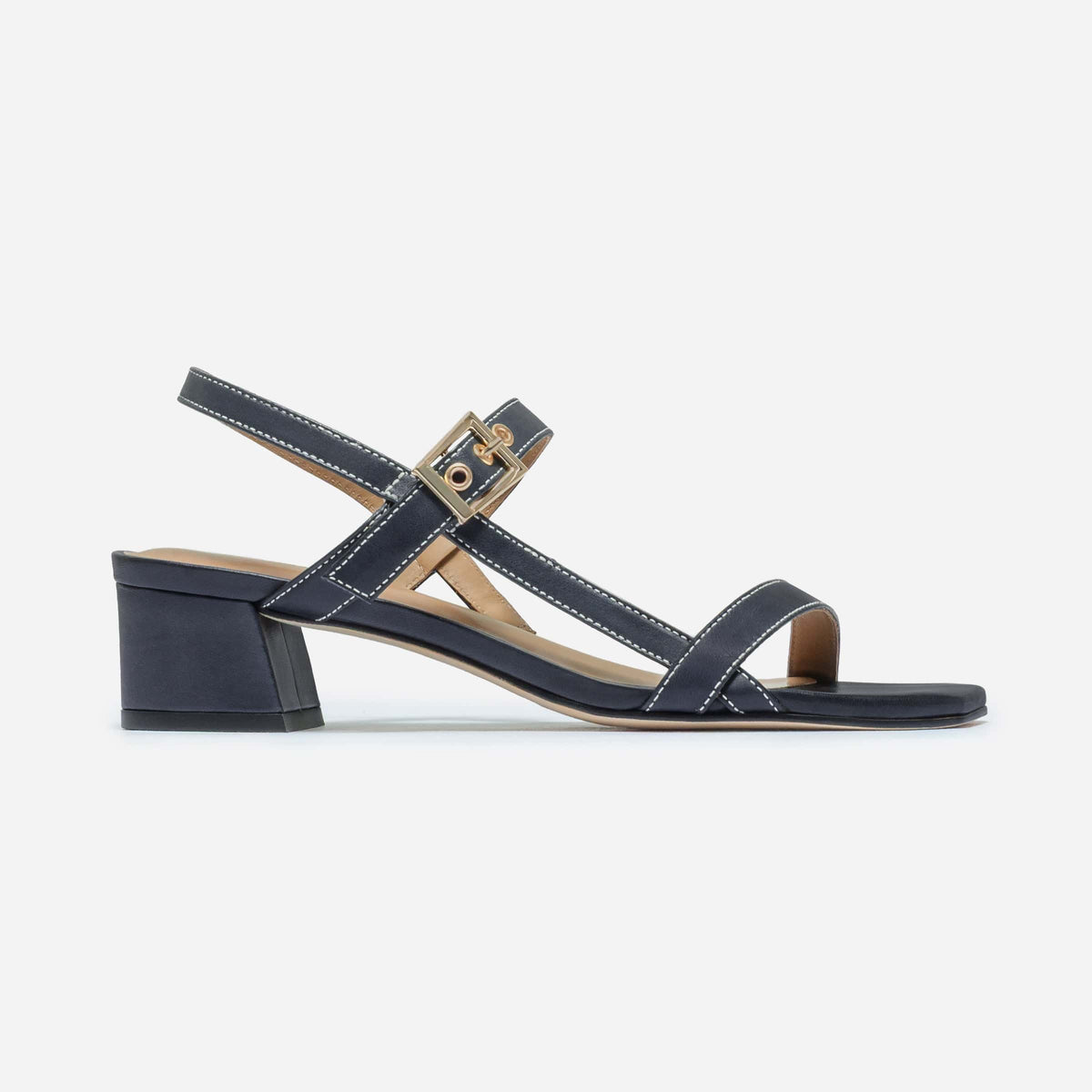 Jinji Low Heel Sandal