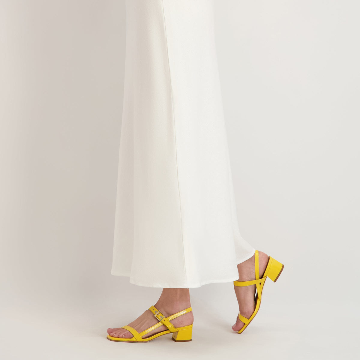 Jinji Low Heel Sandal