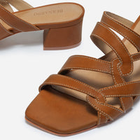 Johanne Low Heel Sandal