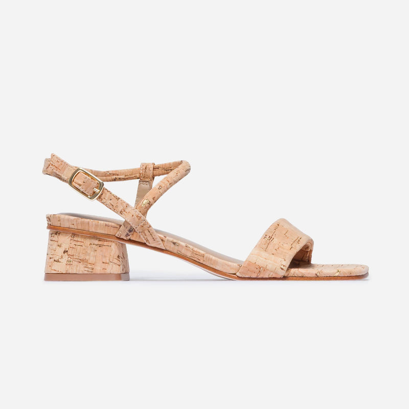 Josei Low Heel Sandal