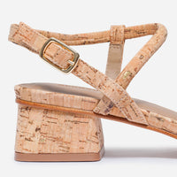 Josei Low Heel Sandal