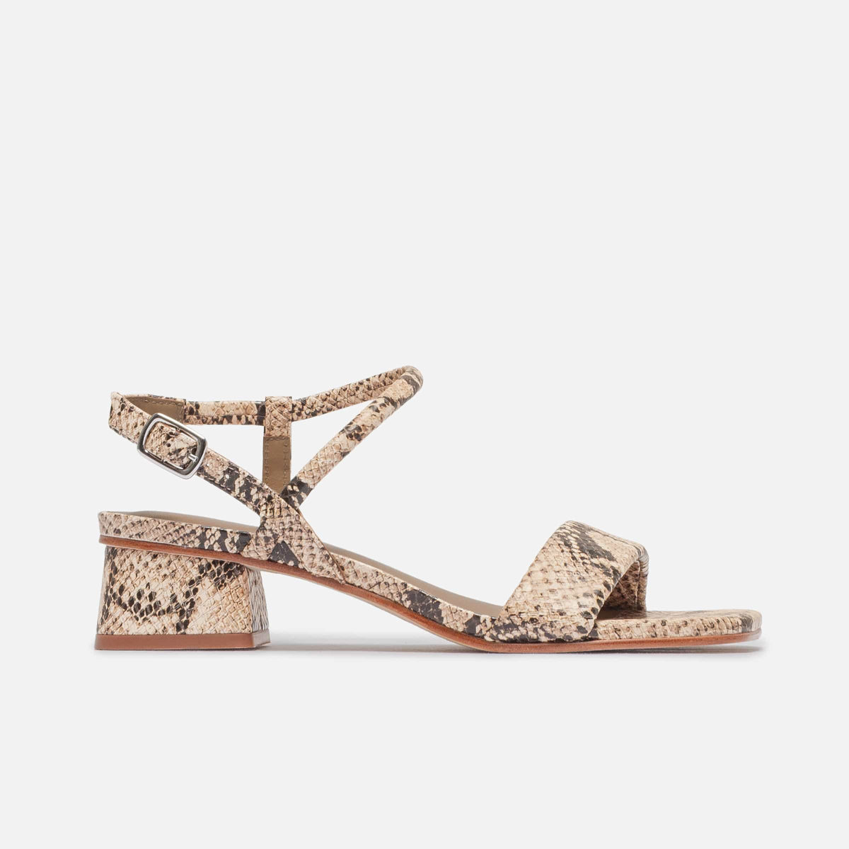 Josei Low Heel Sandal