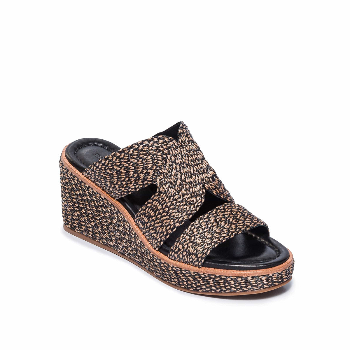 Kaian Raffia Wedge Sandal