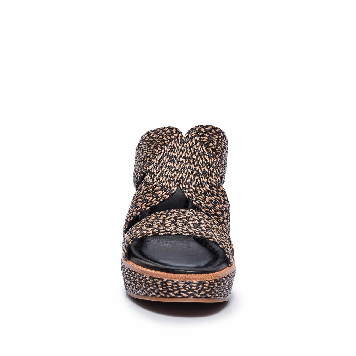 Kaian Raffia Wedge Sandal