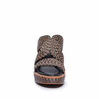 Kaian Raffia Wedge Sandal