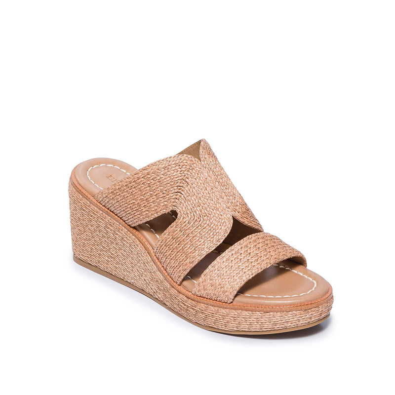 Kaian Raffia Wedge Sandal