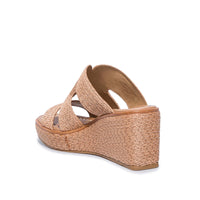 Kaian Raffia Wedge Sandal