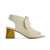 Lizzie Sandal Bootie - Eggshell Glove Leather