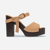 Luxor Platform Sandal - Dune Grain Leather