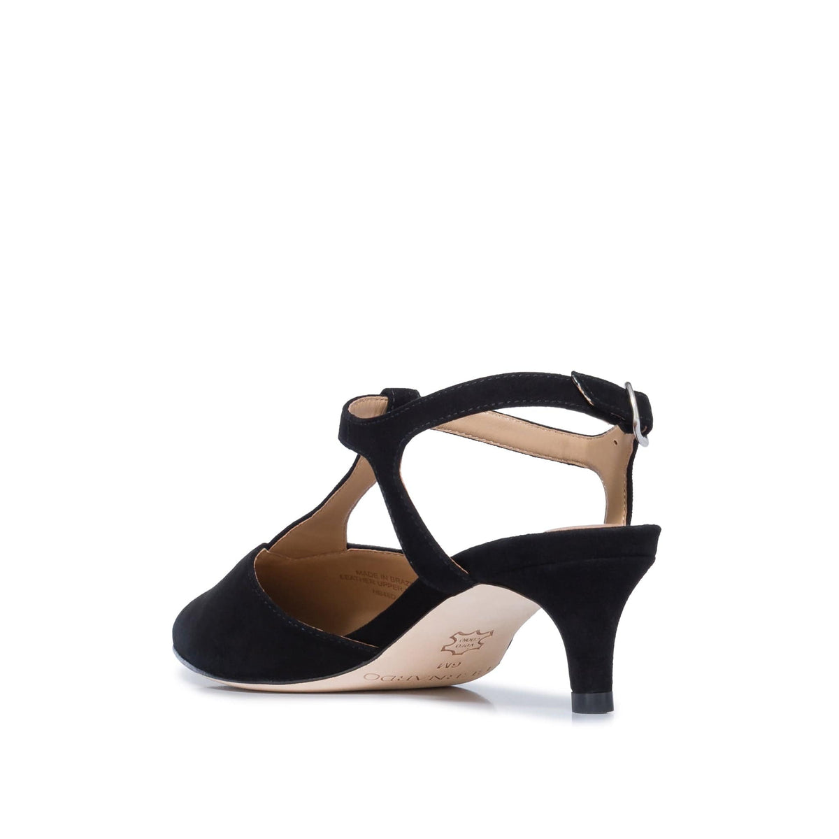 Malta T-Strap Kitten Heel