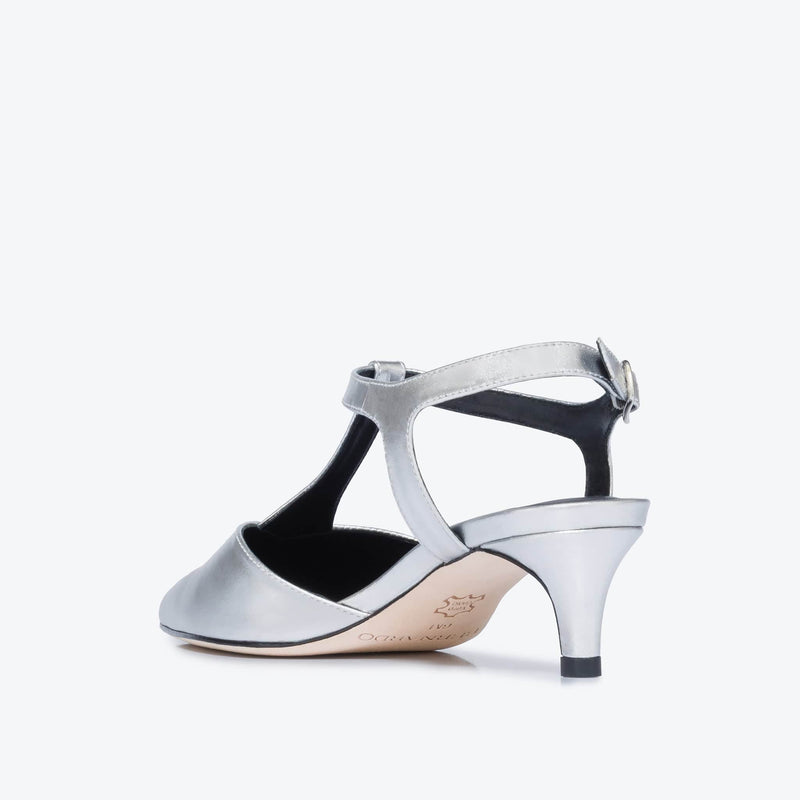 Malta T-Strap Kitten Heel