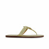 Matrix 2 Thong Sandal - Champagne Metallic Antique Calf