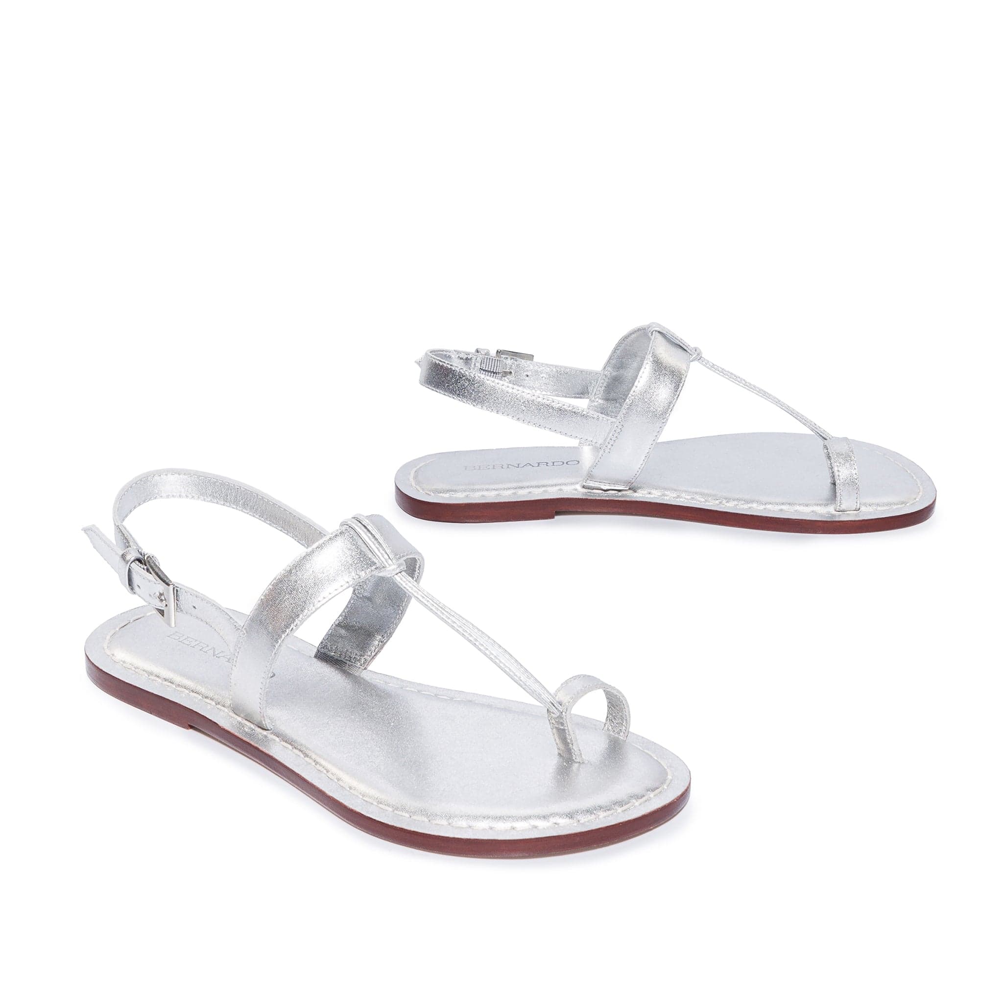 Maverick 2 Sandal in Silver I Bernardo1946 – Bernardo 1946