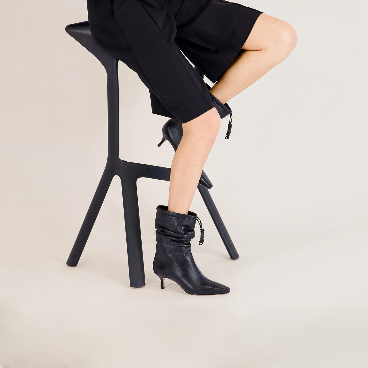Mazzi Scrunched Ankle Boot