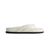 Miami Sport Thong Sandal - White Glove Leather 