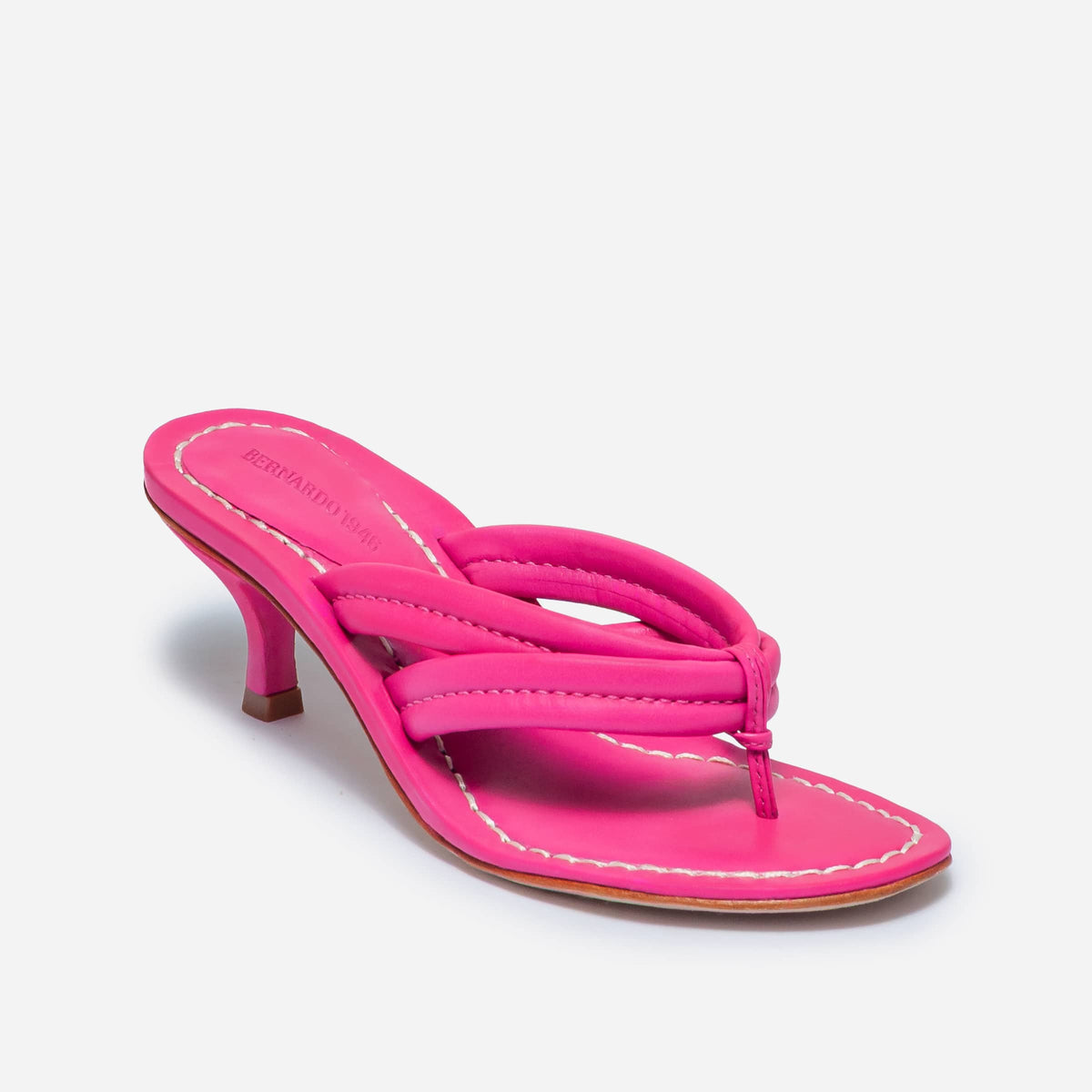 Bernardo 1946 Shoes Miami 55 Kitten Heel Sandal