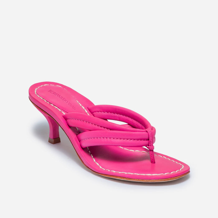 Bernardo 1946 Shoes Miami 55 Kitten Heel Sandal