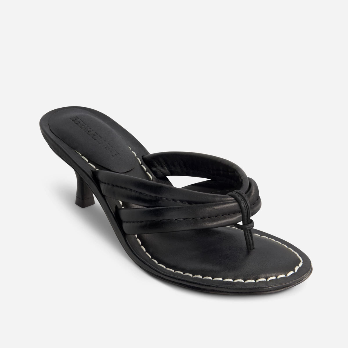 Bernardo 1946 Shoes Miami 55 Kitten Heel Sandal