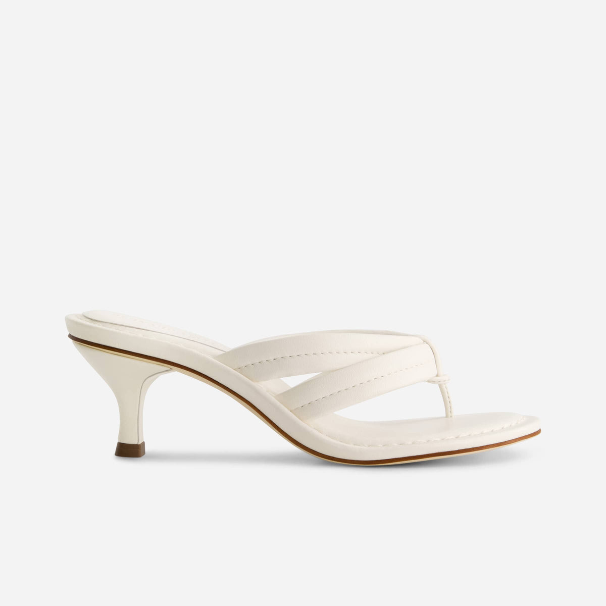 Bernardo 1946 shoes Miami 55 Kitten Heel Sandal