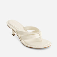 Bernardo 1946 shoes Miami 55 Kitten Heel Sandal