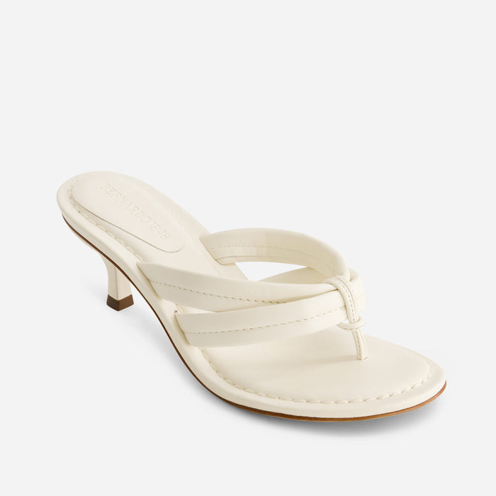 Bernardo 1946 shoes Miami 55 Kitten Heel Sandal