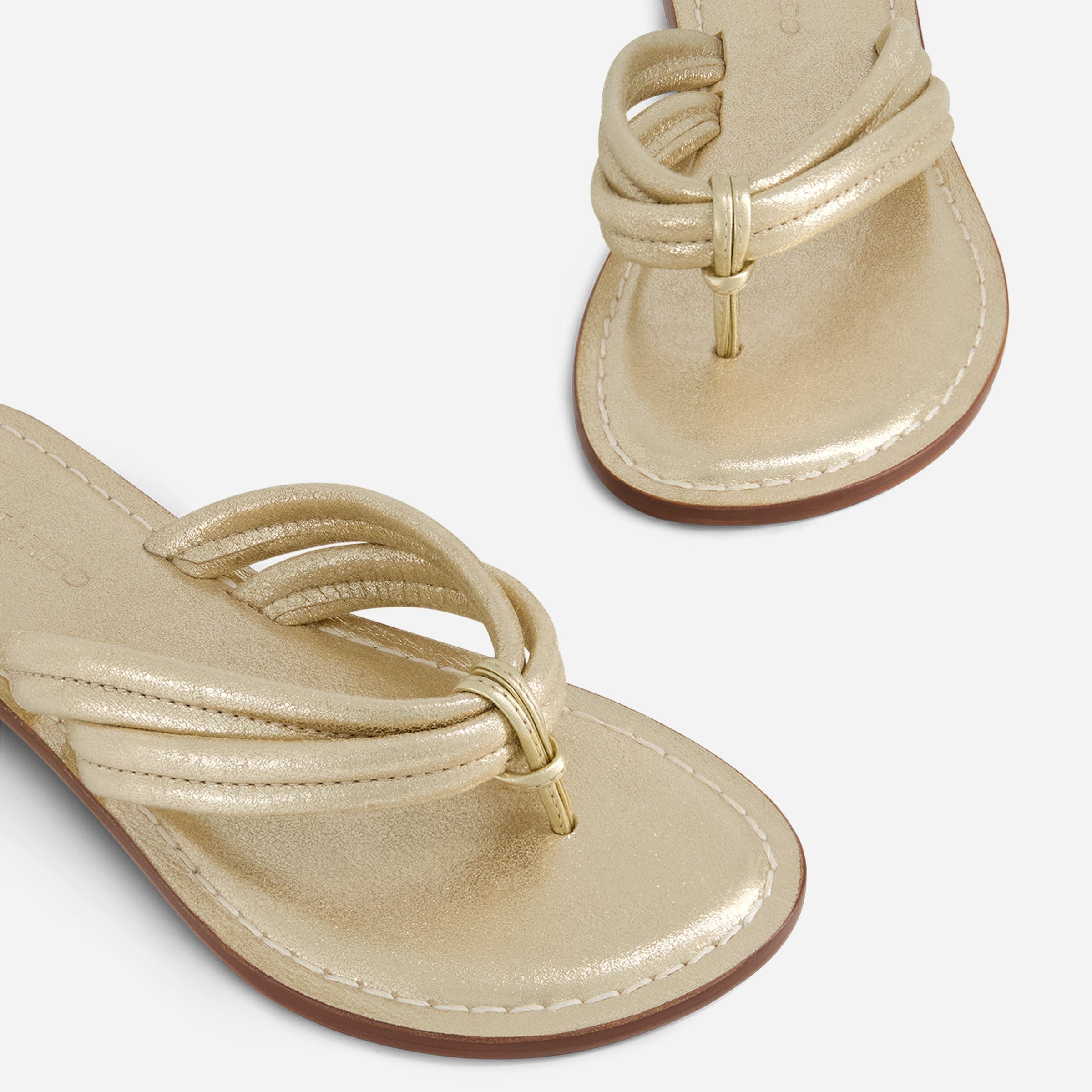 Miami Wooden Wedge Sandal in Metallic Leather – Bernardo 1946