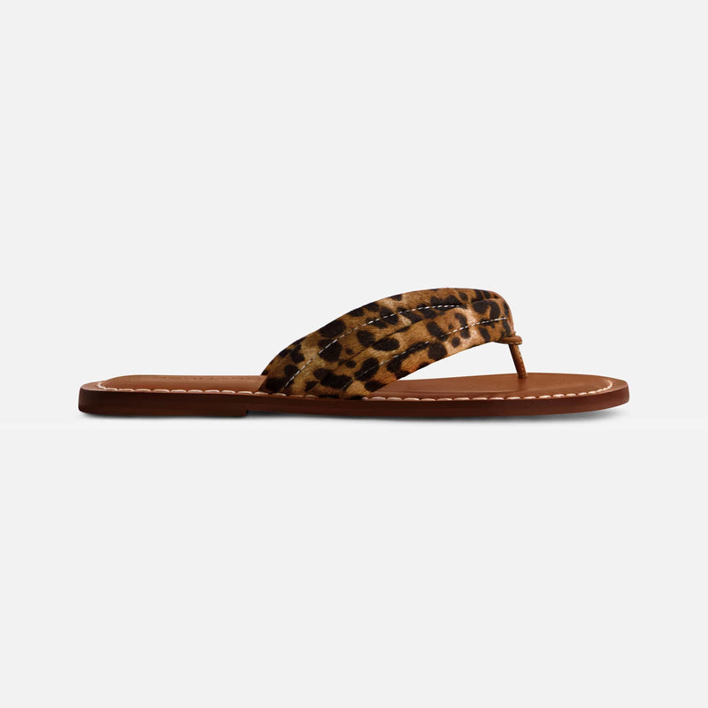 Miami Haircalf Thong Sandal