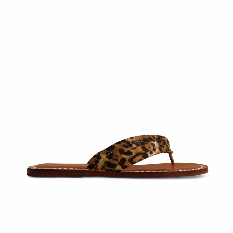 Miami Haircalf Thong Sandal