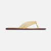 Miami Thong Sandal - Vanilla Antique Calf ﻿﻿