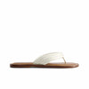 Miami Thong Sandal - White Leather