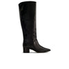 Milano Knee High Boot - Black Antique Calf 