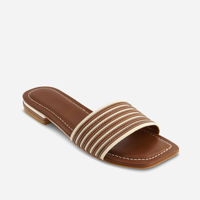 Myko Stripe Sandal