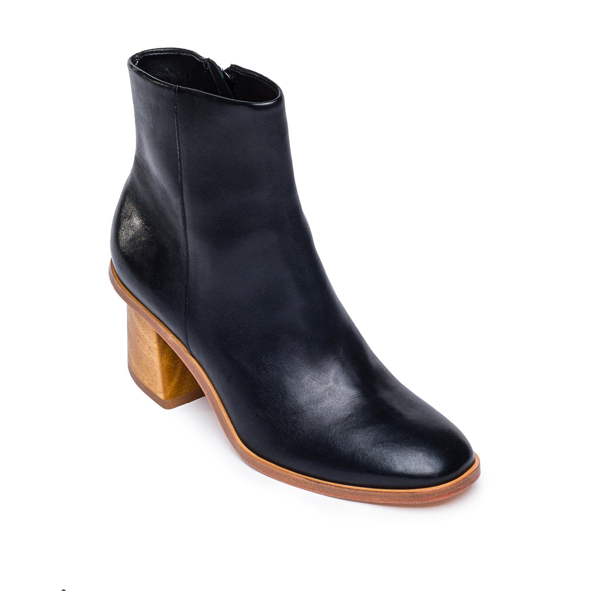 Nantucket Wood Heel Bootie