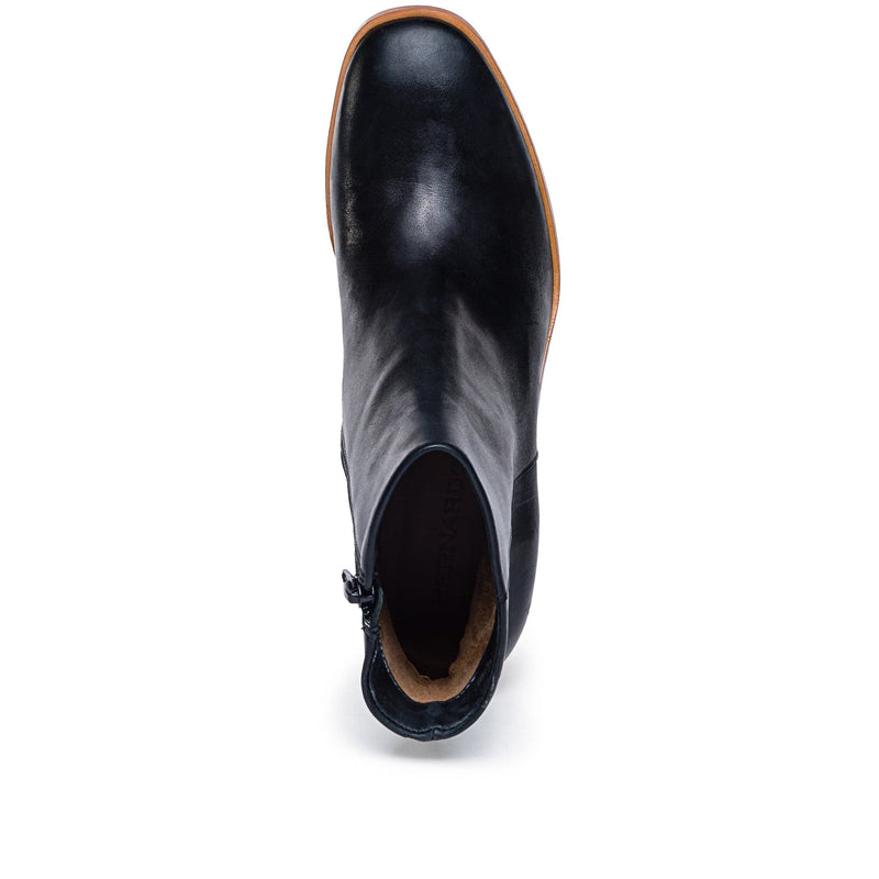 Nantucket Wood Heel Bootie