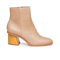 Nantucket Wood Heel Bootie