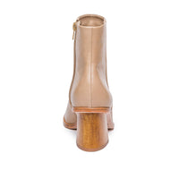 Nantucket Wood Heel Bootie