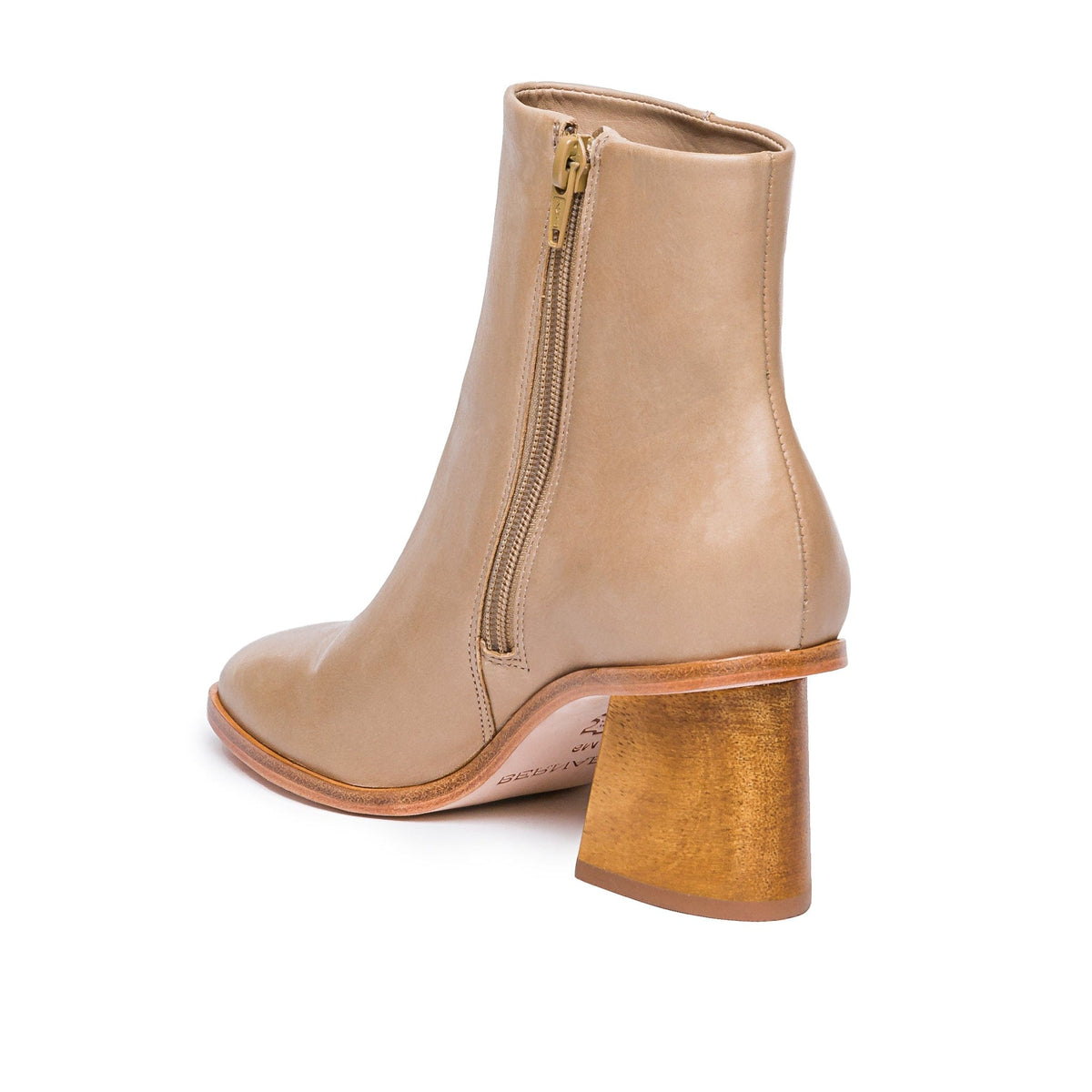 Nantucket Wood Heel Bootie