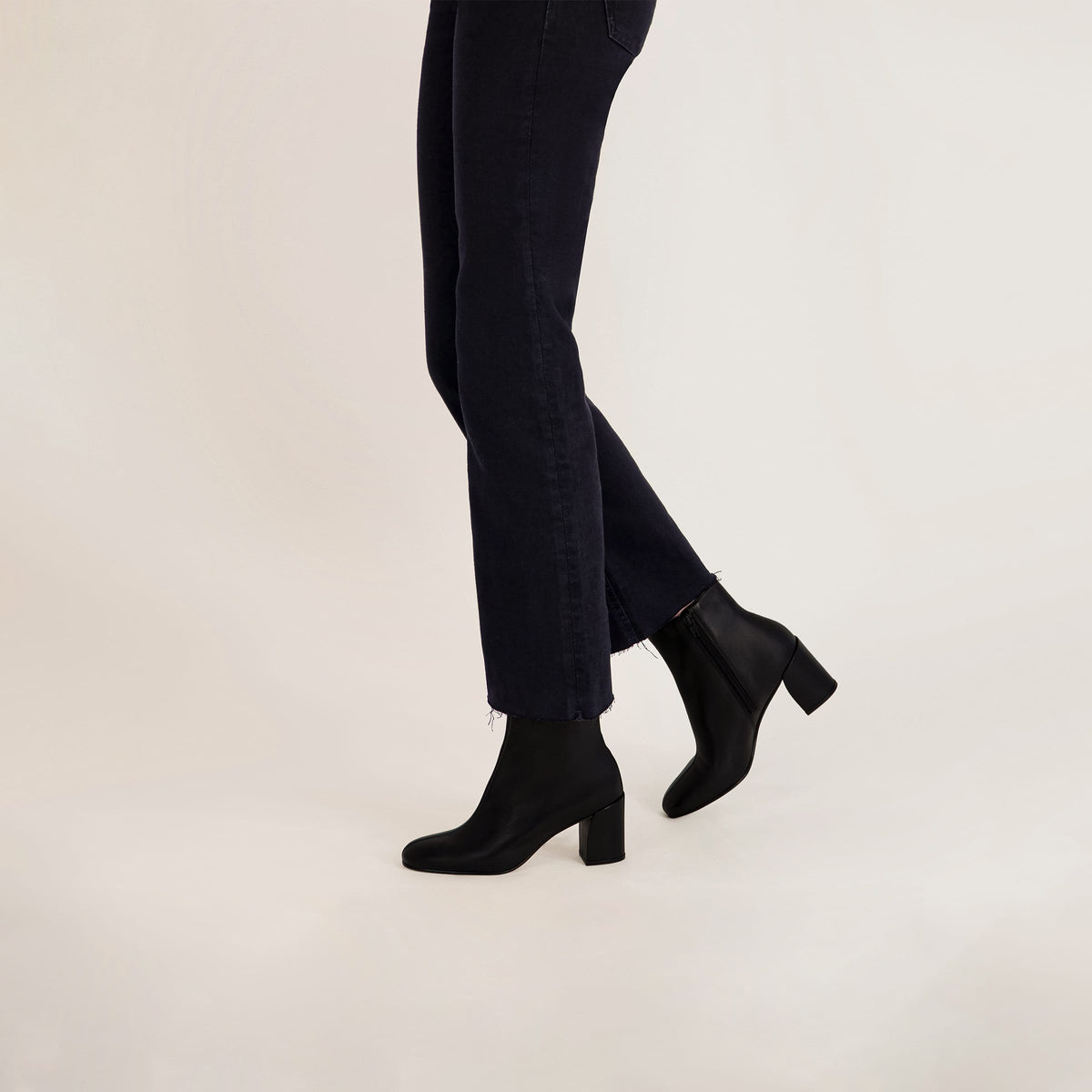 Naomi Mid Heel Bootie