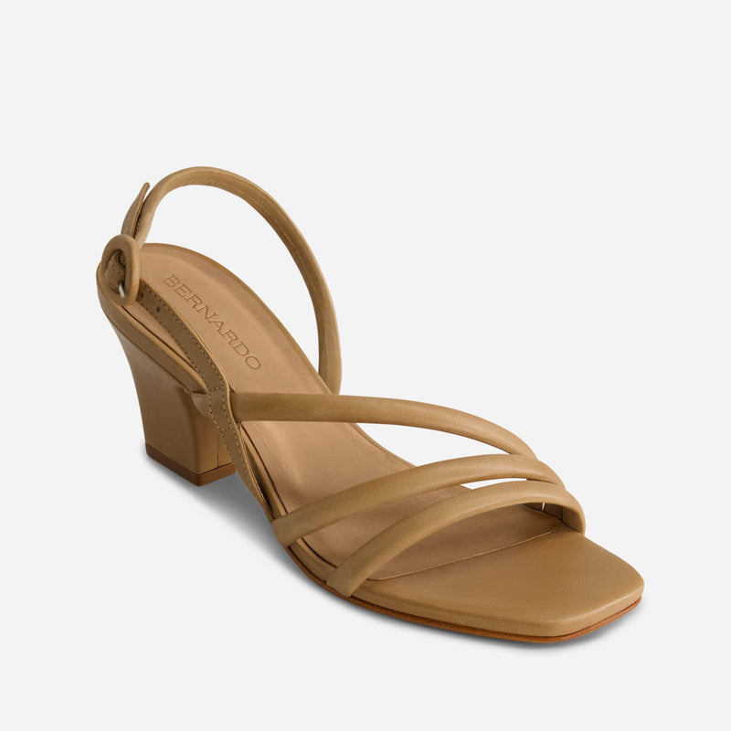 Naples Mid Heel Sandal