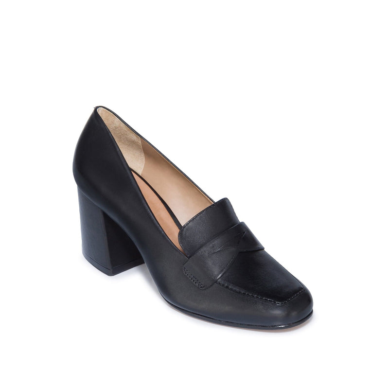 Nessa Block Heel Loafer