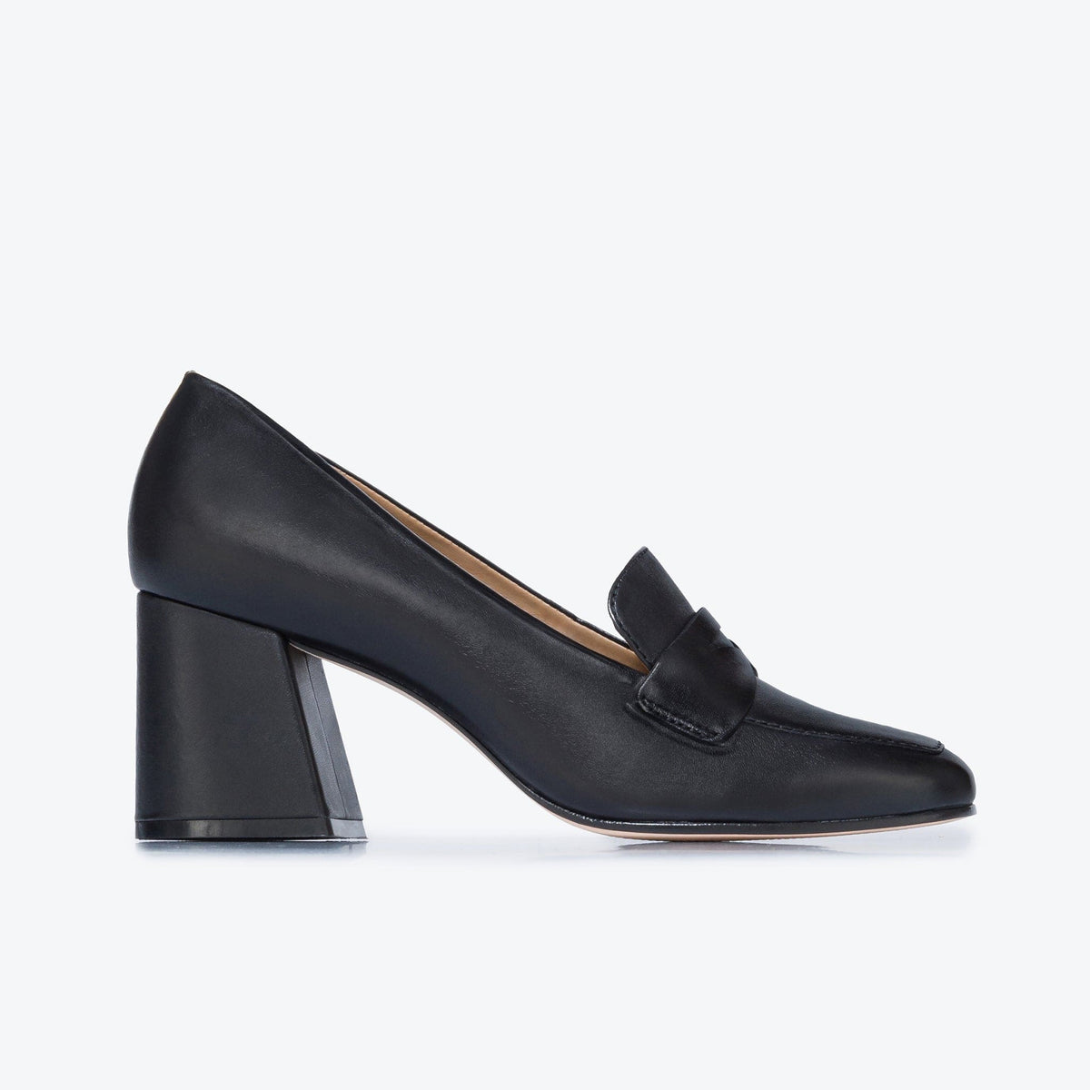 Nessa Block Heel Loafer - Main Image