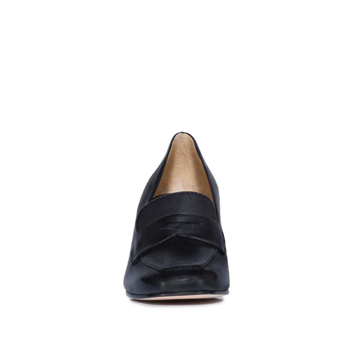 Nessa Block Heel Loafer