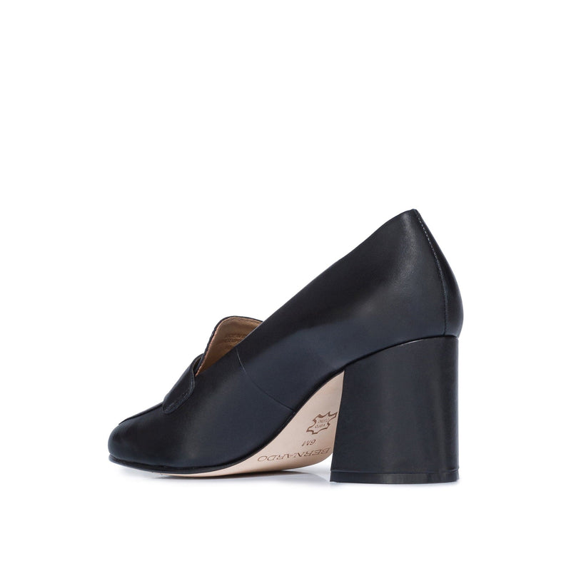 Nessa Block Heel Loafer